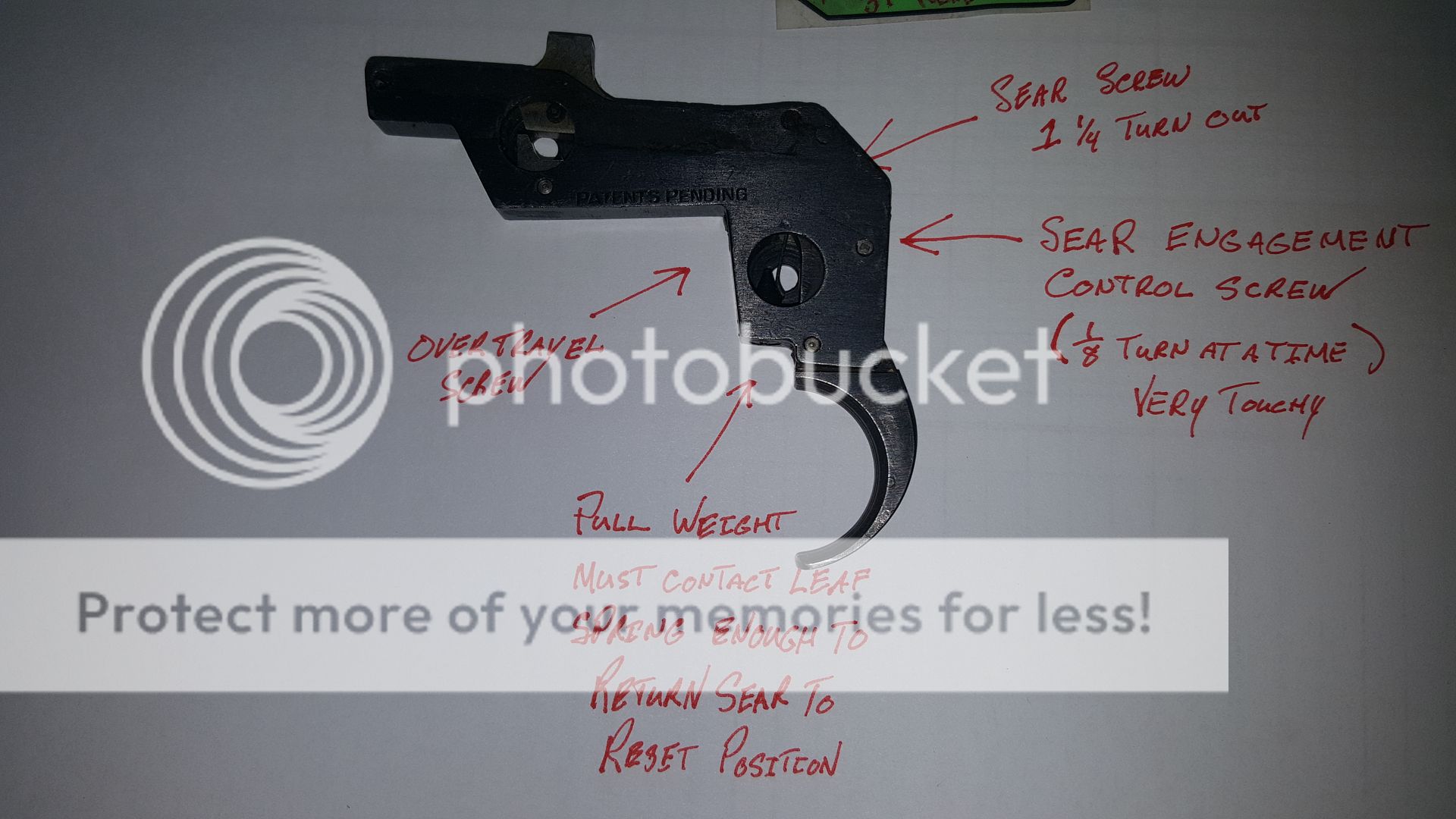 trigger adjustment 37 Rimfire Central Firearm Forum